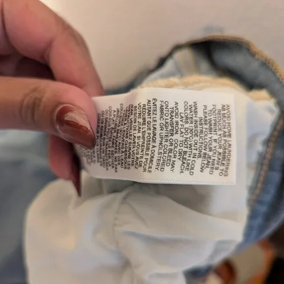 FRAME Le Slim Palazzo High Waist Wide Leg Jeans - Picture 9 of 9